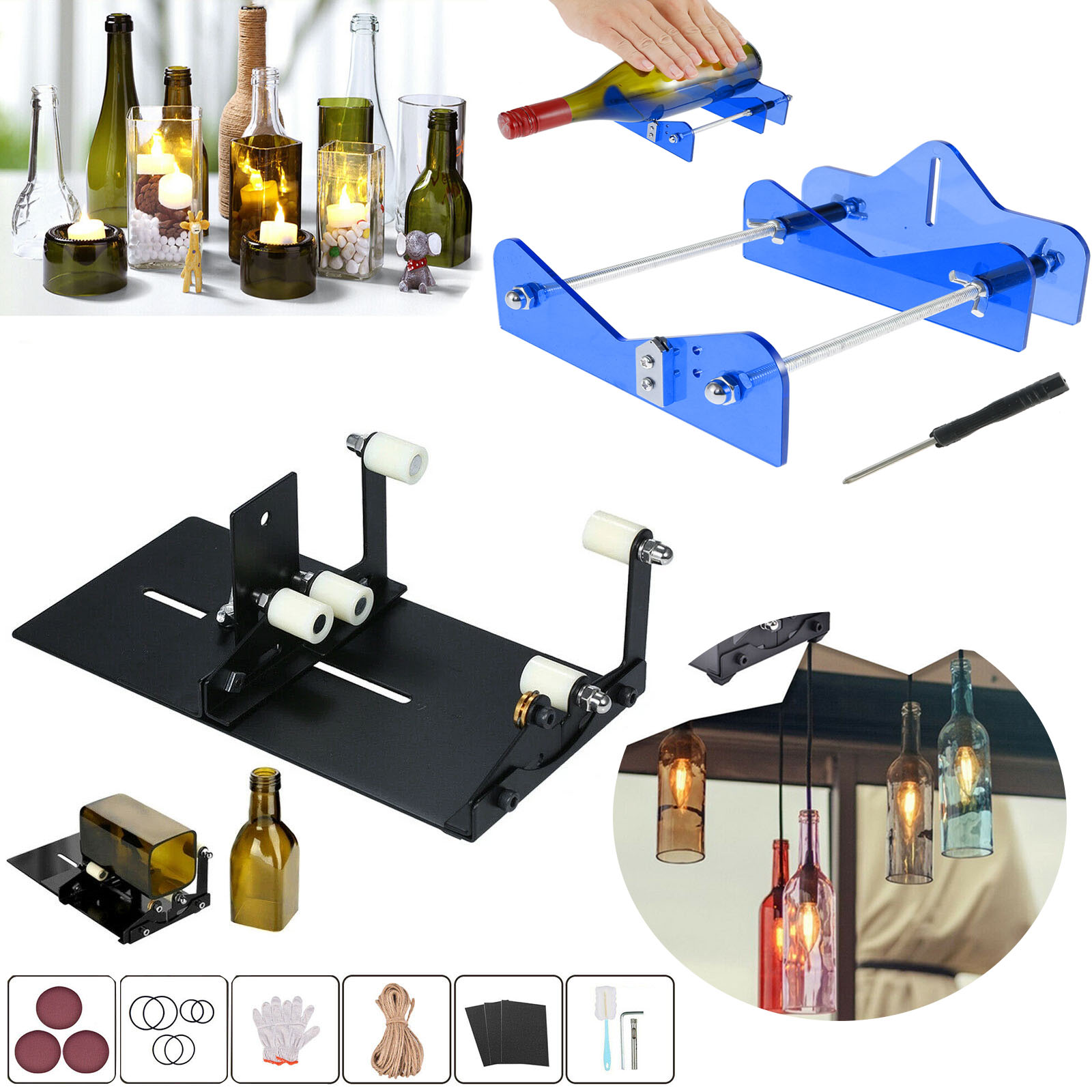 Screen Protector Cutter - Universal Adjustable DIY Glass Bottle Cutter