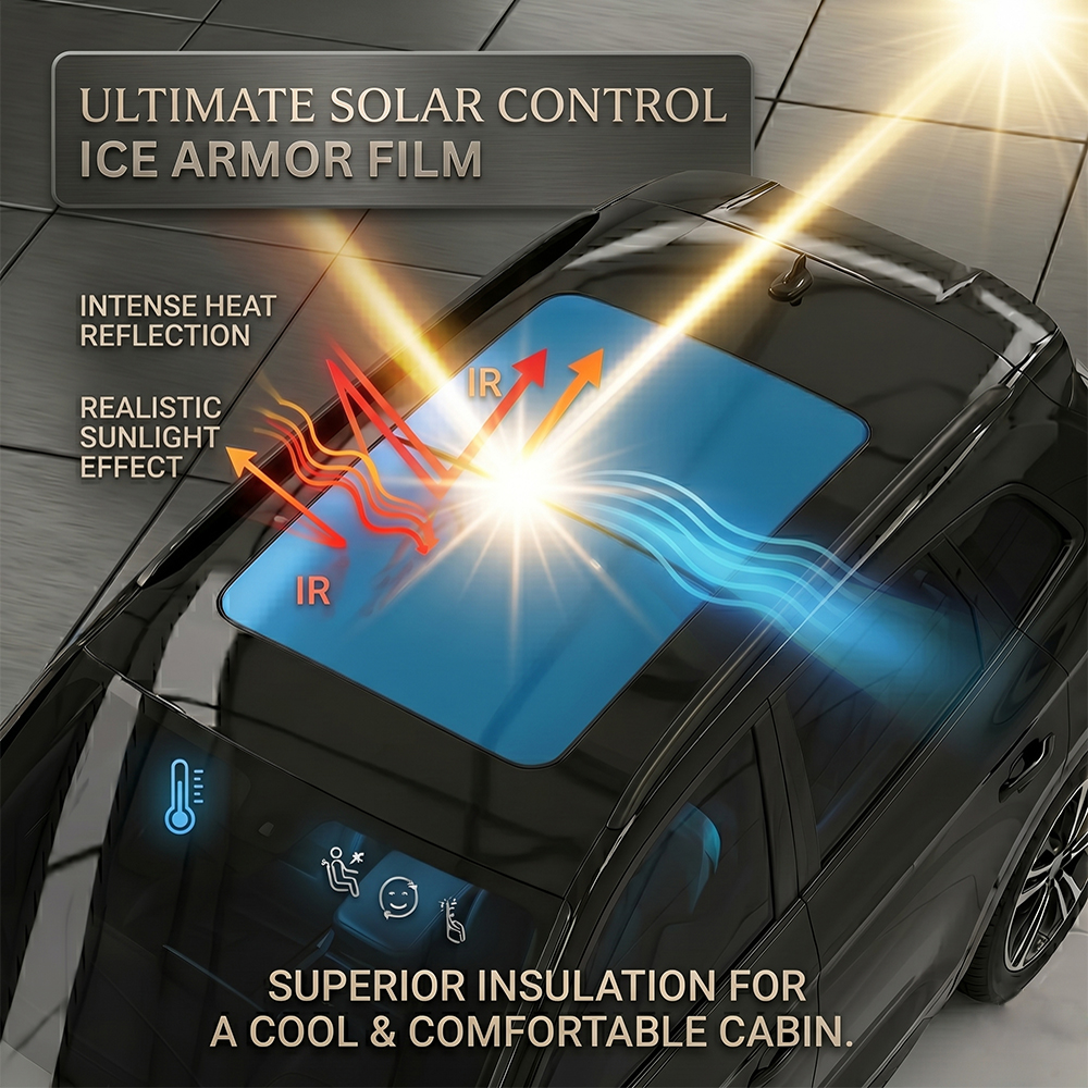 TPU PPF 7.5mil Car Sunroof Pro - Anti Blue Light Film incelemesi ve fiyatı