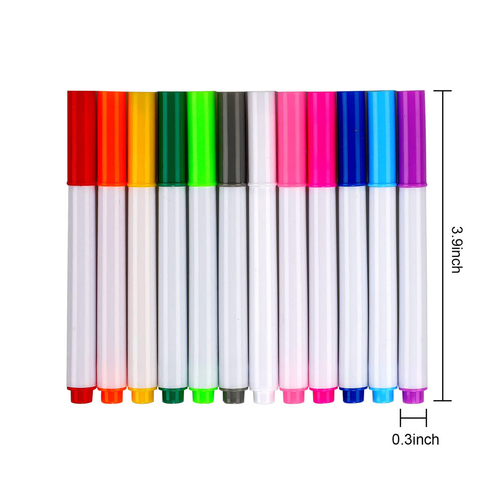 12 Colors Liquid Chalk Pens Fo - Dust Removal Sticker incelemesi ve fiyatı