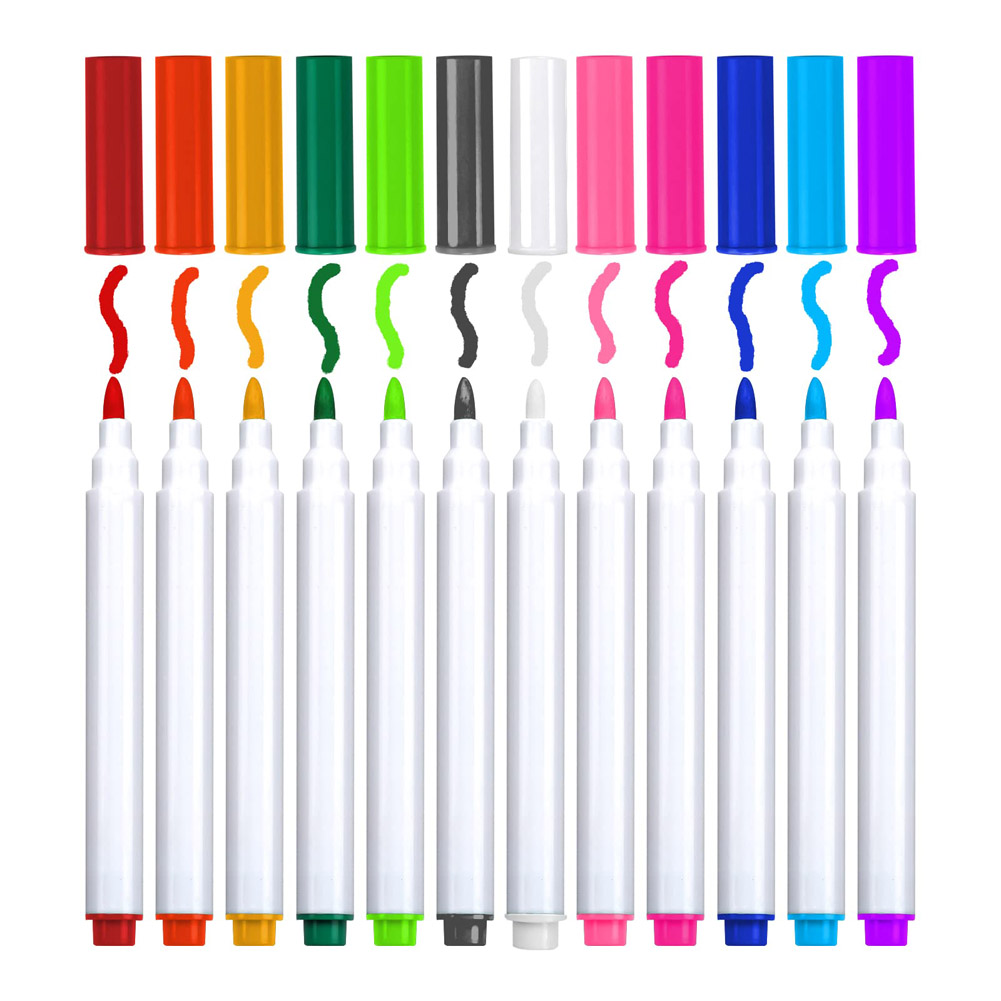 12 Colors Liquid Chalk Pens Fo - Dust Removal Sticker incelemesi ve fiyatı