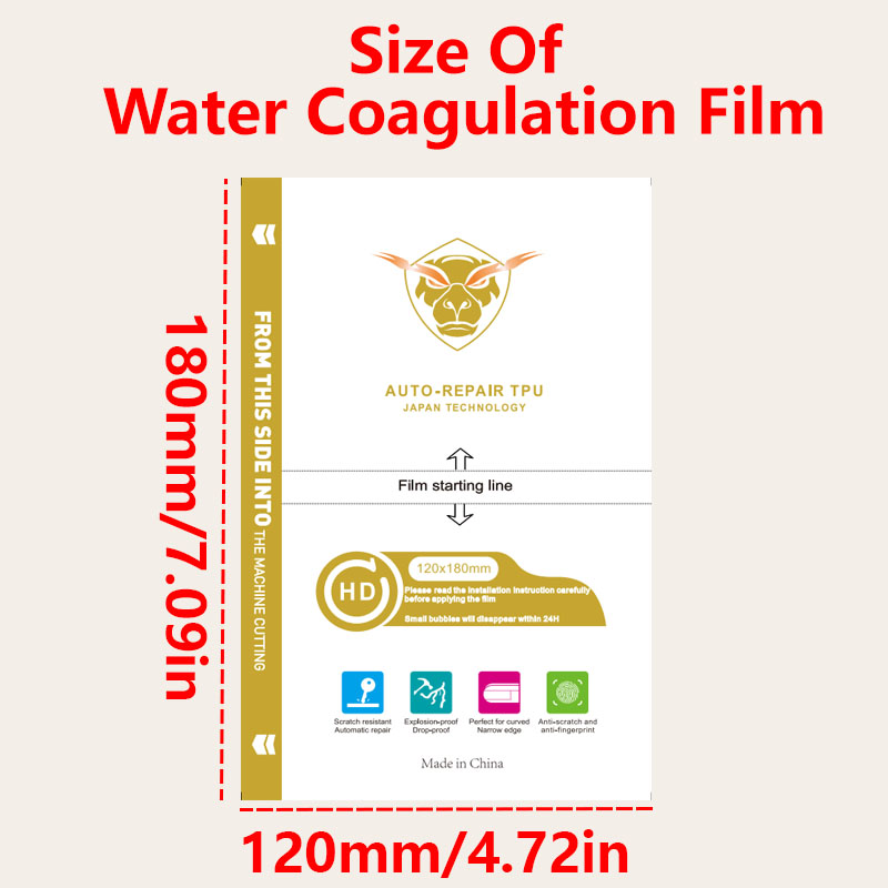 50PCS HD MATTE Privacy Frosted - Flexible Tpu Film incelemesi ve fiyatı