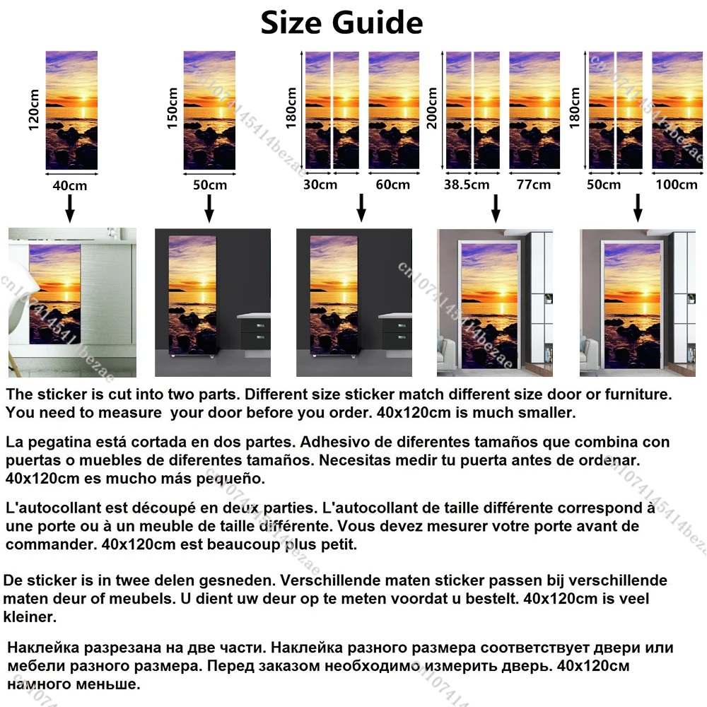 Fresh Fruit Full Door Cover Fr - Full Cover Adhesive incelemesi ve fiyatı