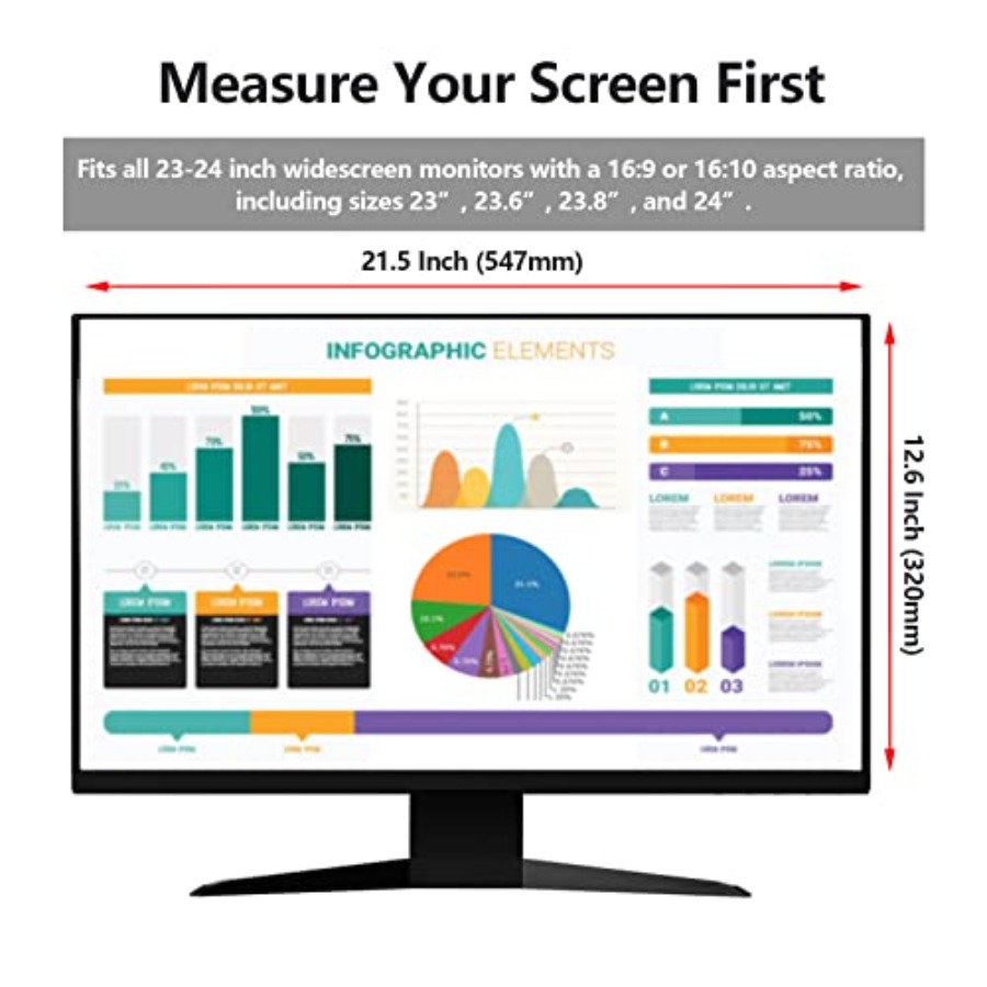 2 Pack Computer Privacy Screen - Privacy Filter 2Pack incelemesi ve fiyatı