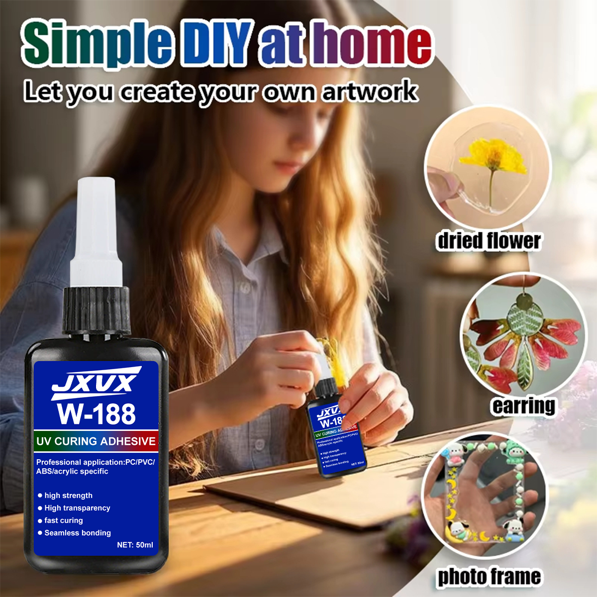 2025 Professional UV Resin-Qui - Liquid Uv Glue Kit incelemesi ve fiyatı