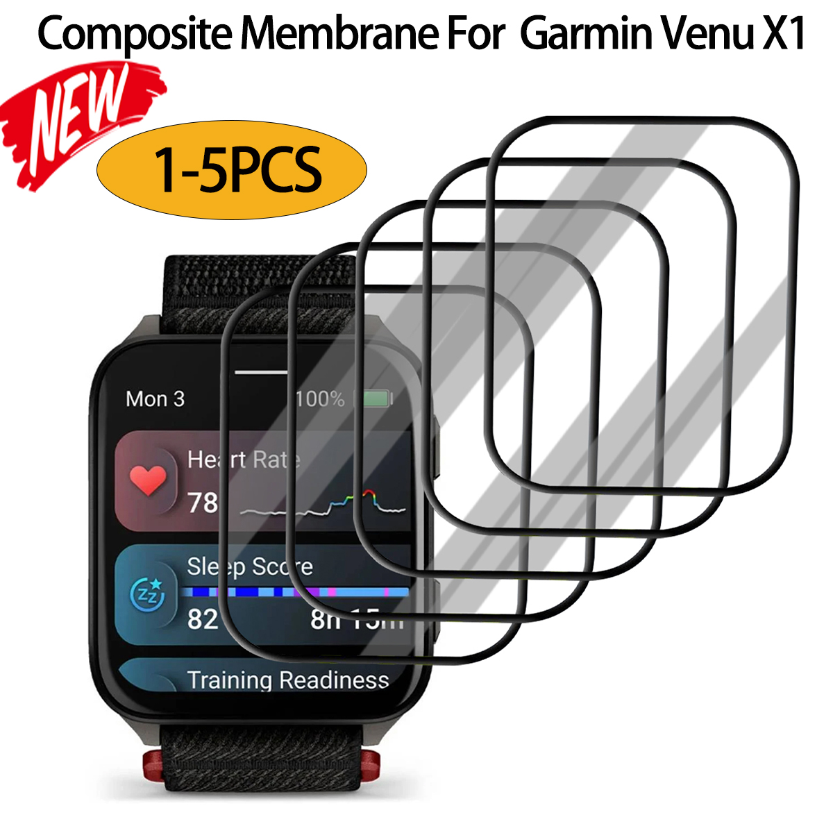 Anti-scratch Film For Garmin V - Curved Edge Screen incelemesi ve fiyatı
