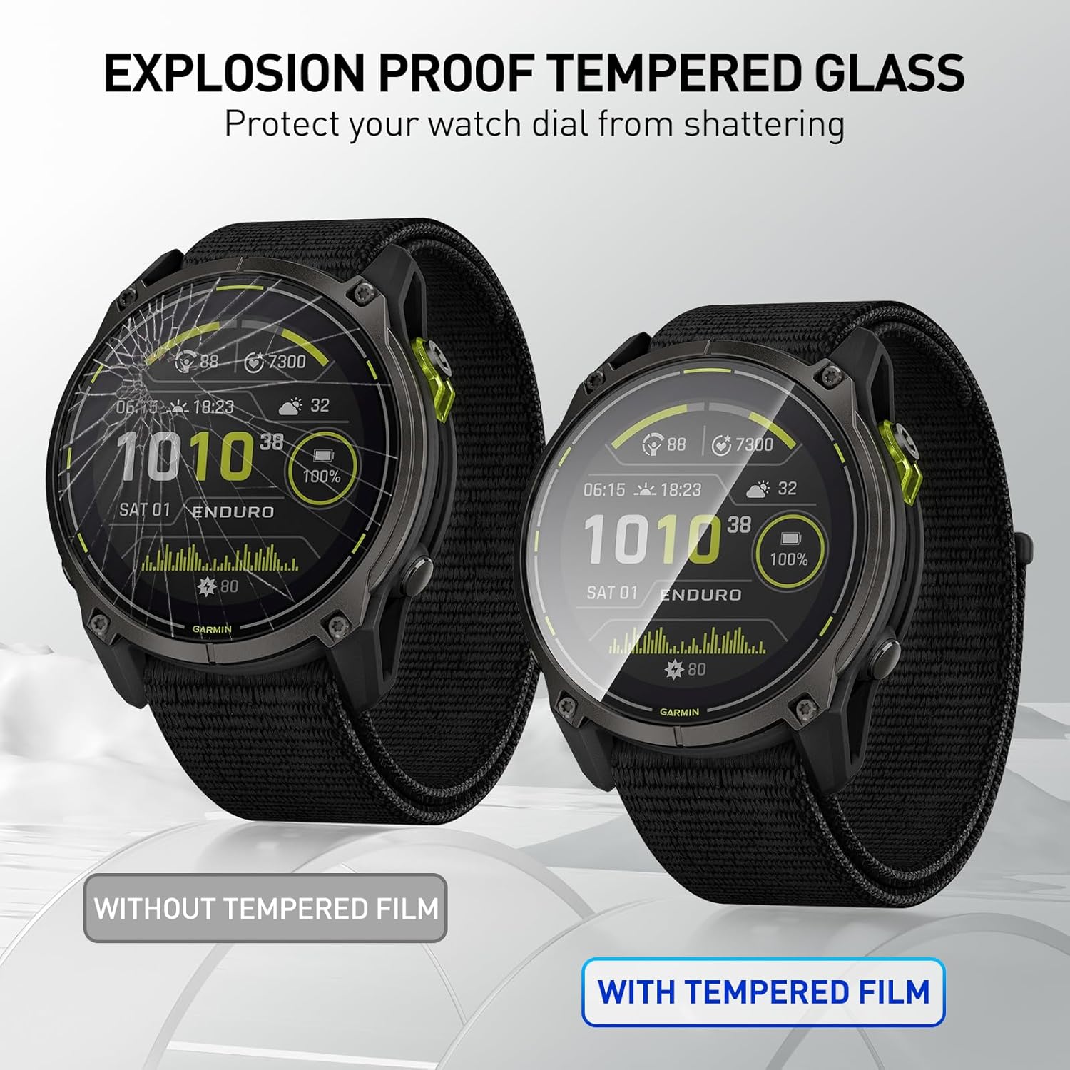 Tempered Glass Films For Garmi - Smartwatch Screen Film incelemesi ve fiyatı