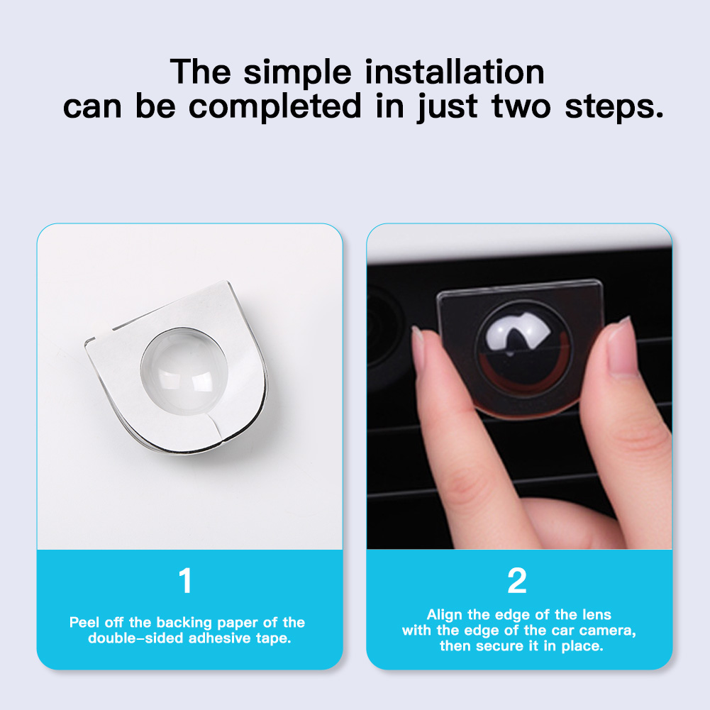 2PCS Car Front Rear Camera Len - Camera Lens Protector incelemesi ve fiyatı