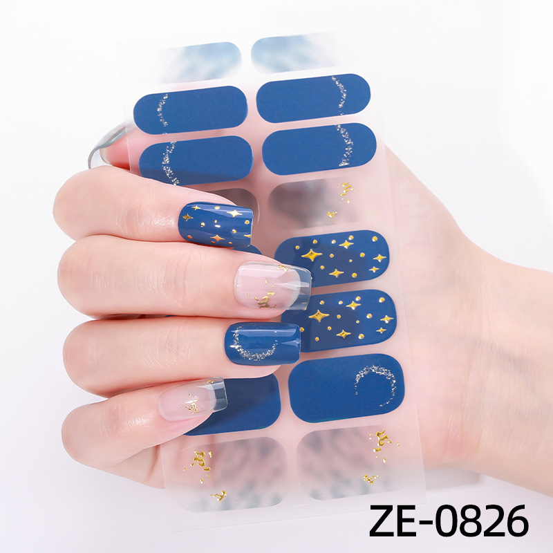 16Tips Marble Gradient Starry  - Full Cover Adhesive incelemesi ve fiyatı