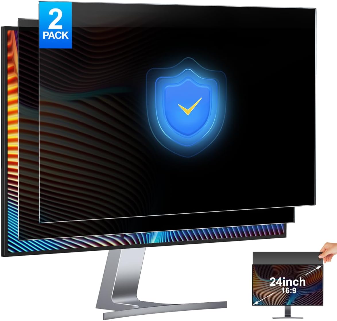 2 Pack 24 Inch Computer Privac - Privacy Filter 2Pack incelemesi ve fiyatı