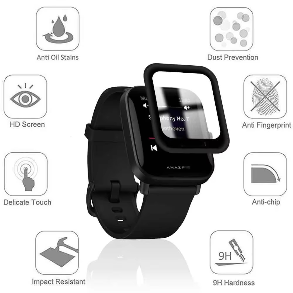 1-6 PCS Screen Protector Film  - Smartwatch Screen Film incelemesi ve fiyatı