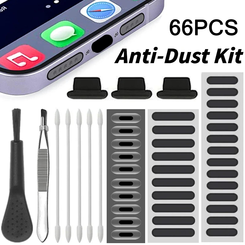 66PCS Dust Plug Phone Speaker  - Dust Removal Sticker incelemesi ve fiyatı