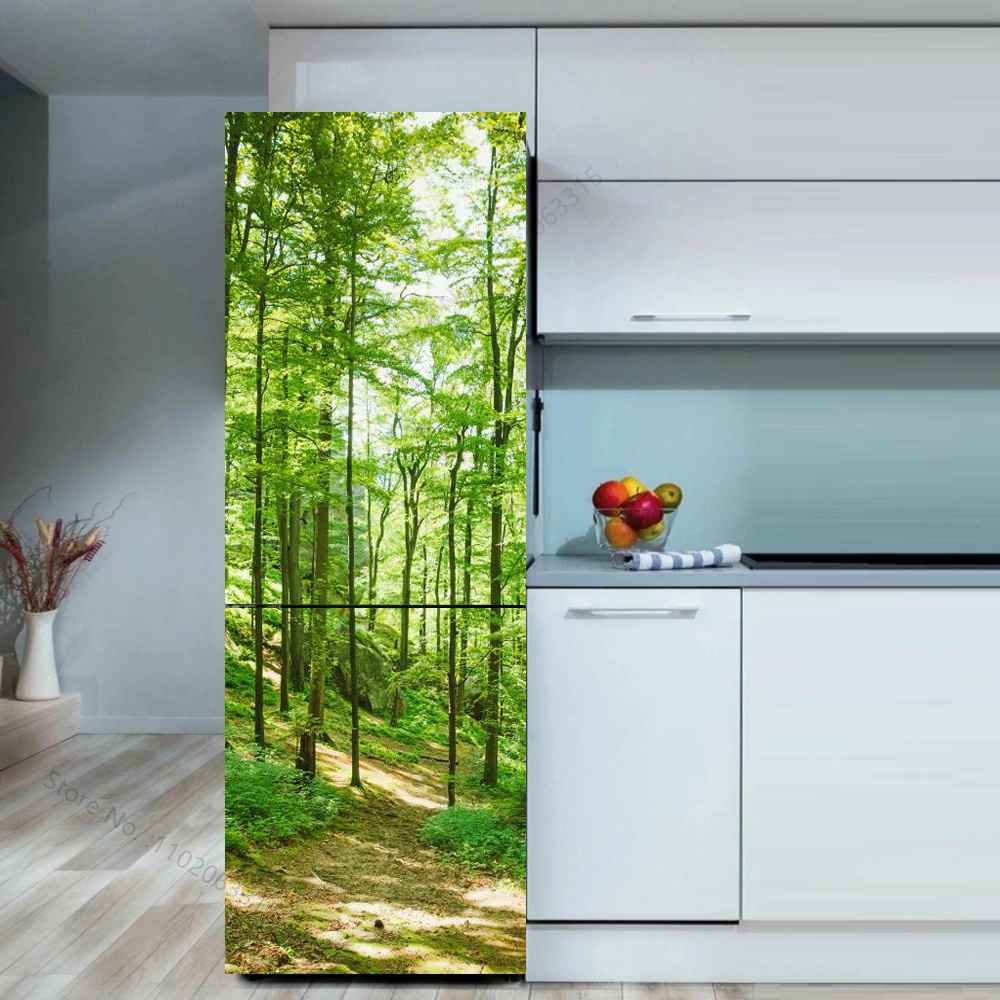 Seaside Beach Fridge Sticker D - Full Cover Adhesive incelemesi ve fiyatı