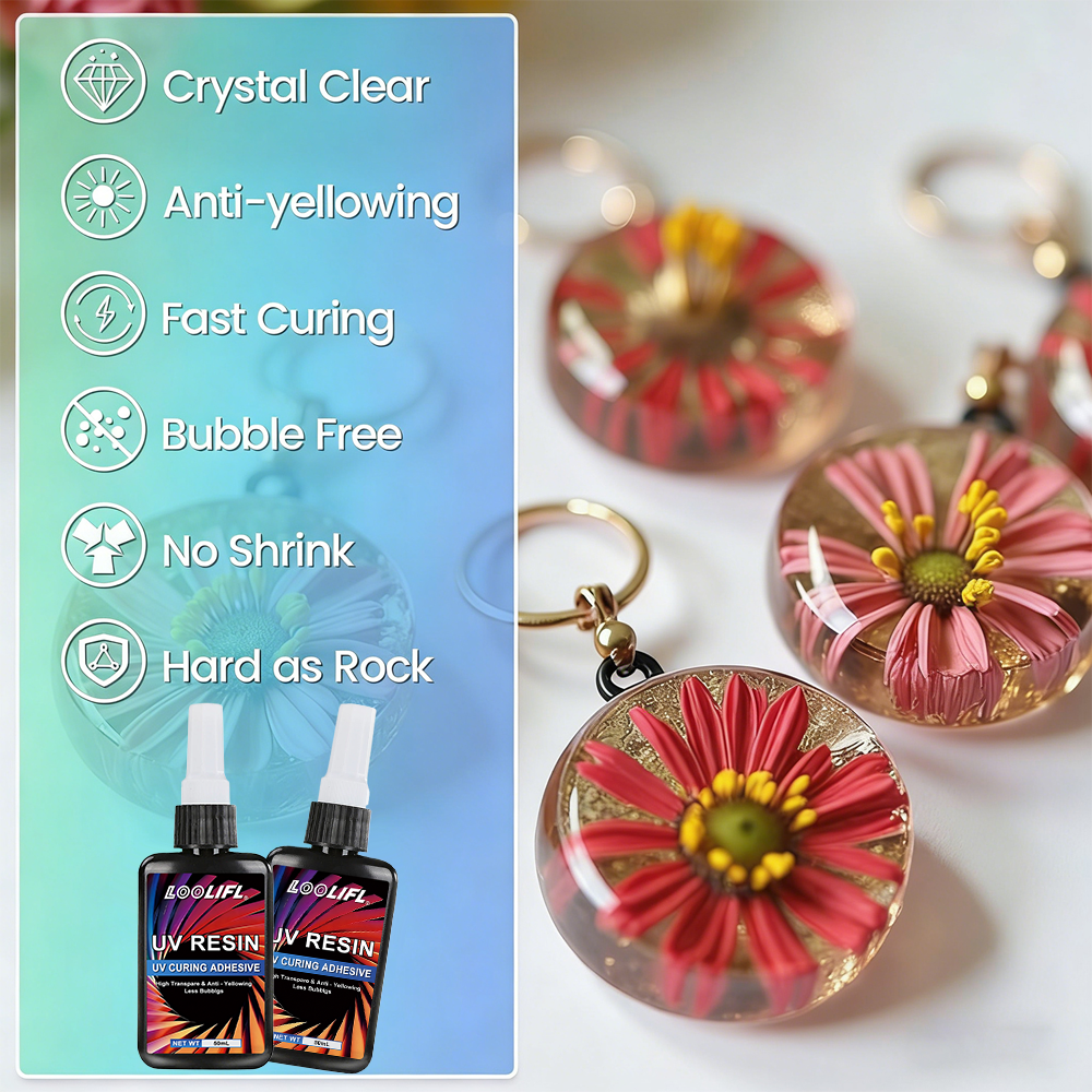 LOOLIFL UV Resin Kit With Mini - Liquid Uv Glue Kit incelemesi ve fiyatı