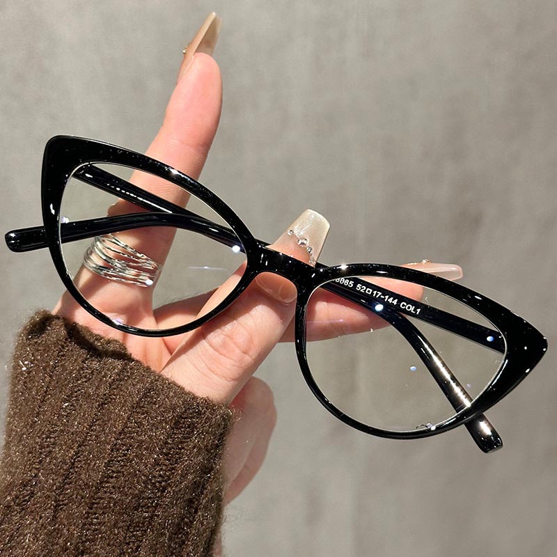 Small Cat Eye Eyeglasses Women - Anti Blue Light Film incelemesi ve fiyatı