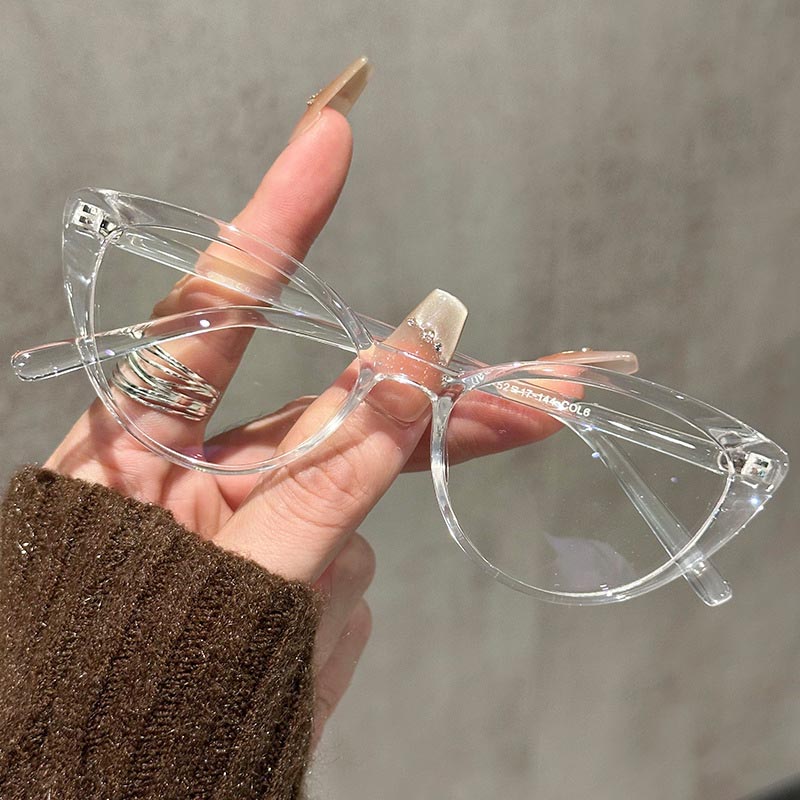 Small Cat Eye Eyeglasses Women - Anti Blue Light Film incelemesi ve fiyatı