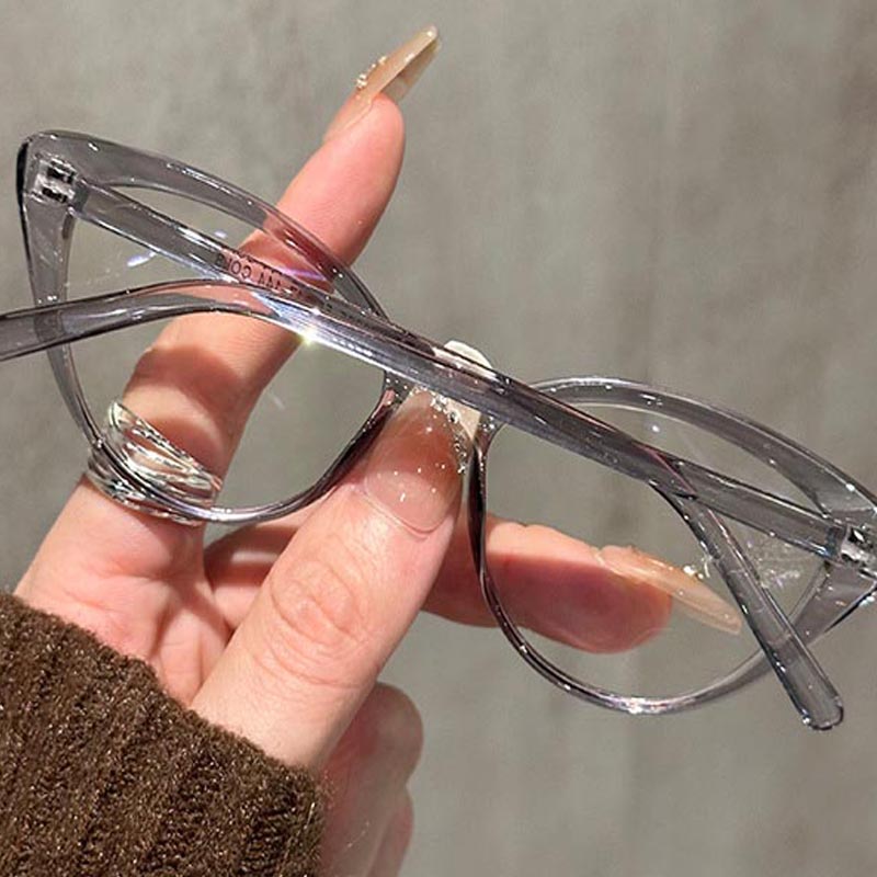 Small Cat Eye Eyeglasses Women - Anti Blue Light Film incelemesi ve fiyatı