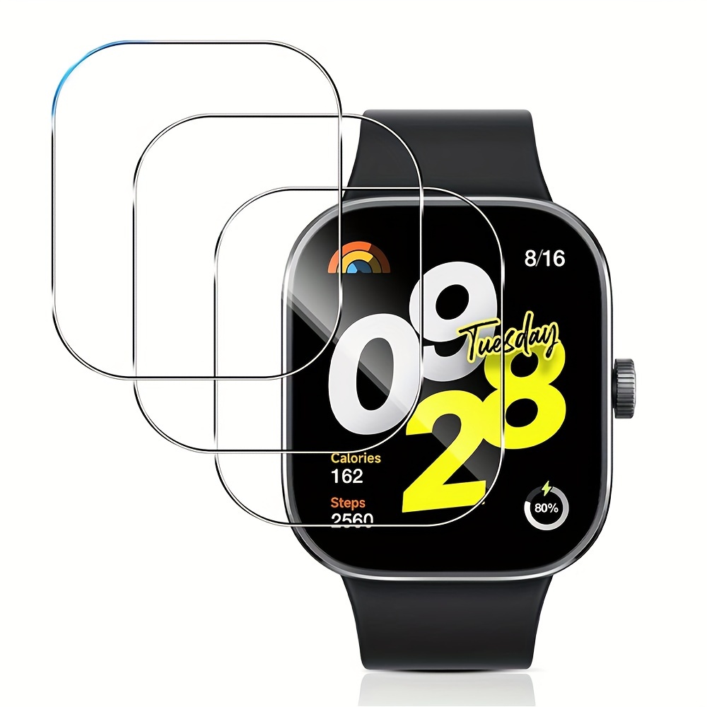 3-5Pcs Premium Tempered Glass  - Smartwatch Screen Film incelemesi ve fiyatı