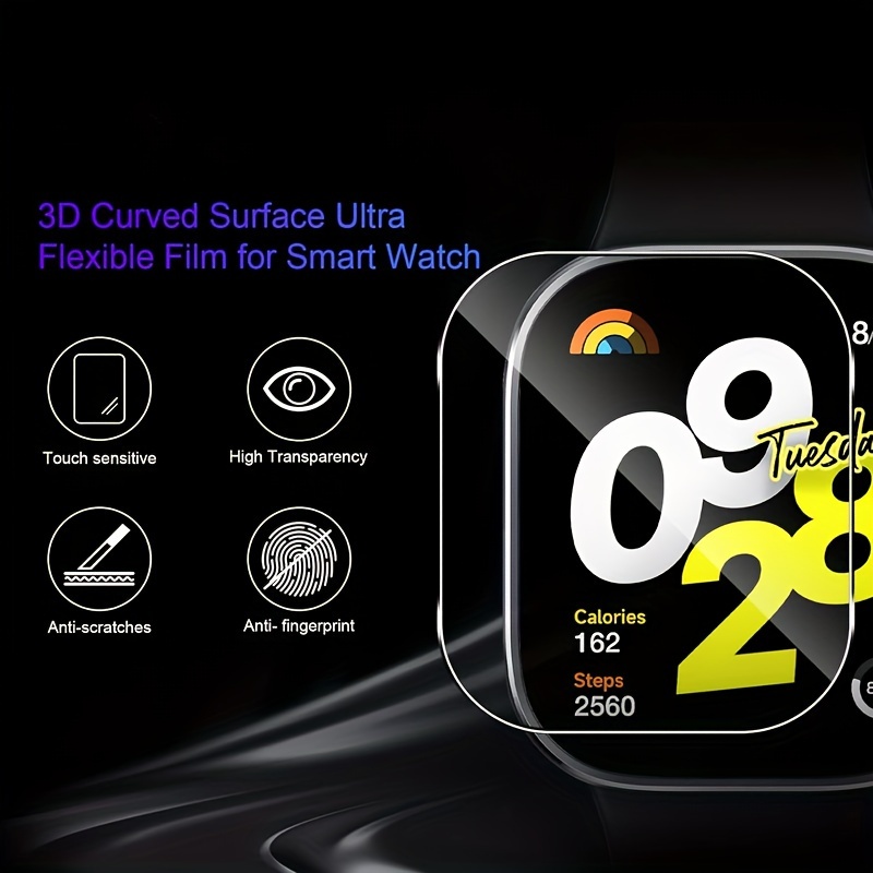 3-5Pcs Premium Tempered Glass  - Smartwatch Screen Film incelemesi ve fiyatı