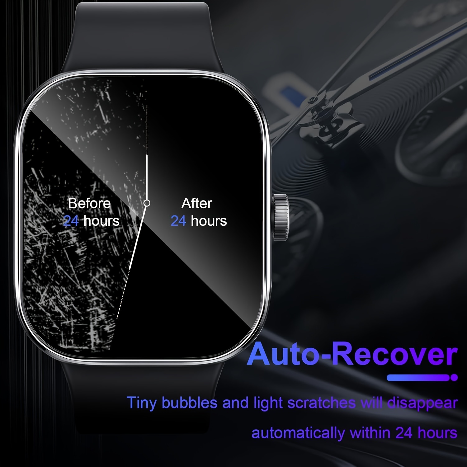3-5Pcs Premium Tempered Glass  - Smartwatch Screen Film incelemesi ve fiyatı