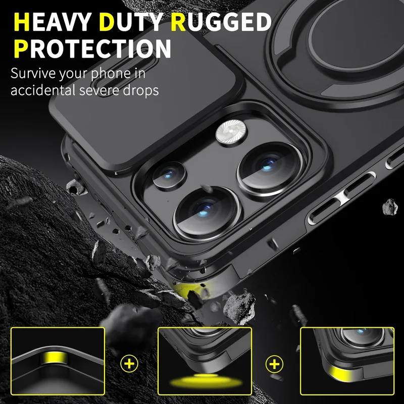 Shockproof Armor Magnetic Brac - Camera Lens Protector incelemesi ve fiyatı