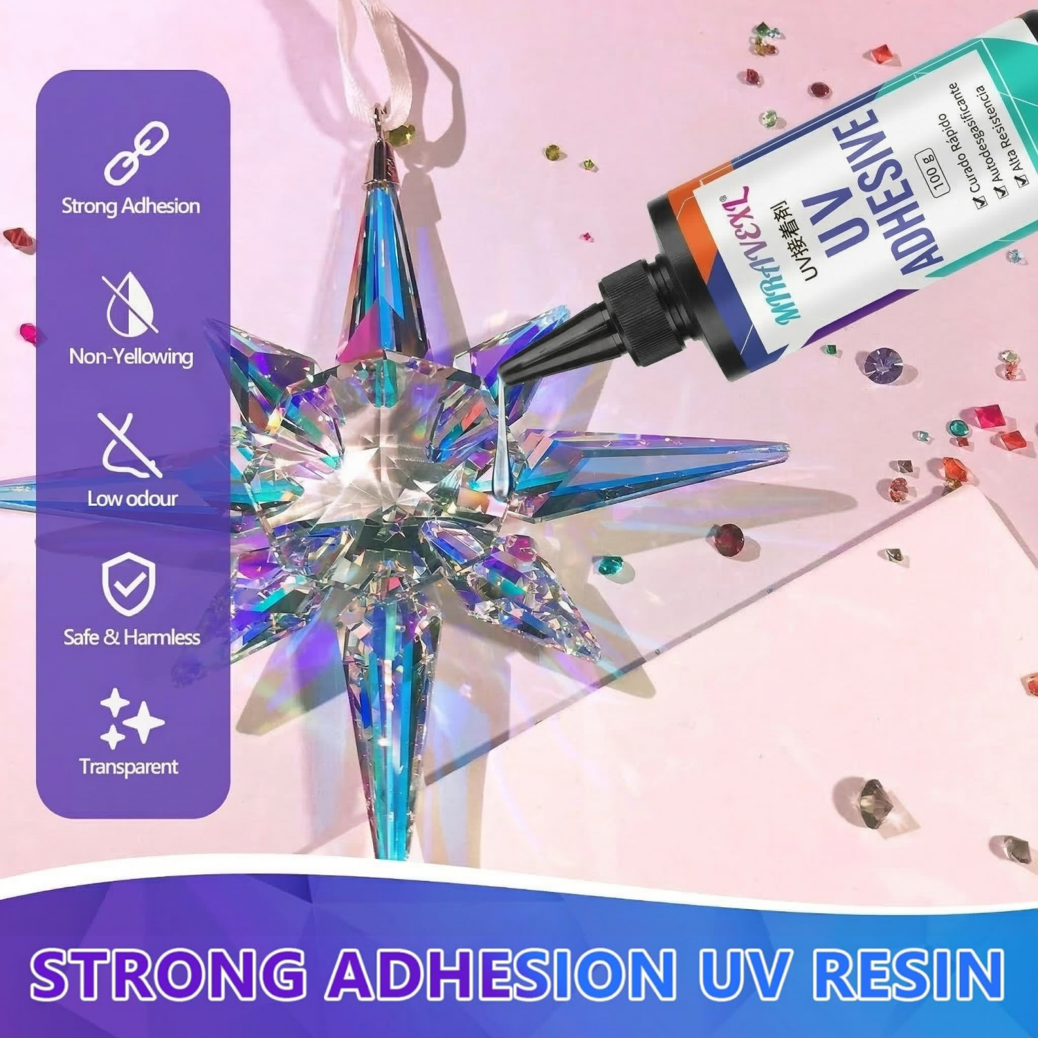 Upgraded UV Resin Kit with USB - Liquid Uv Glue Kit incelemesi ve fiyatı