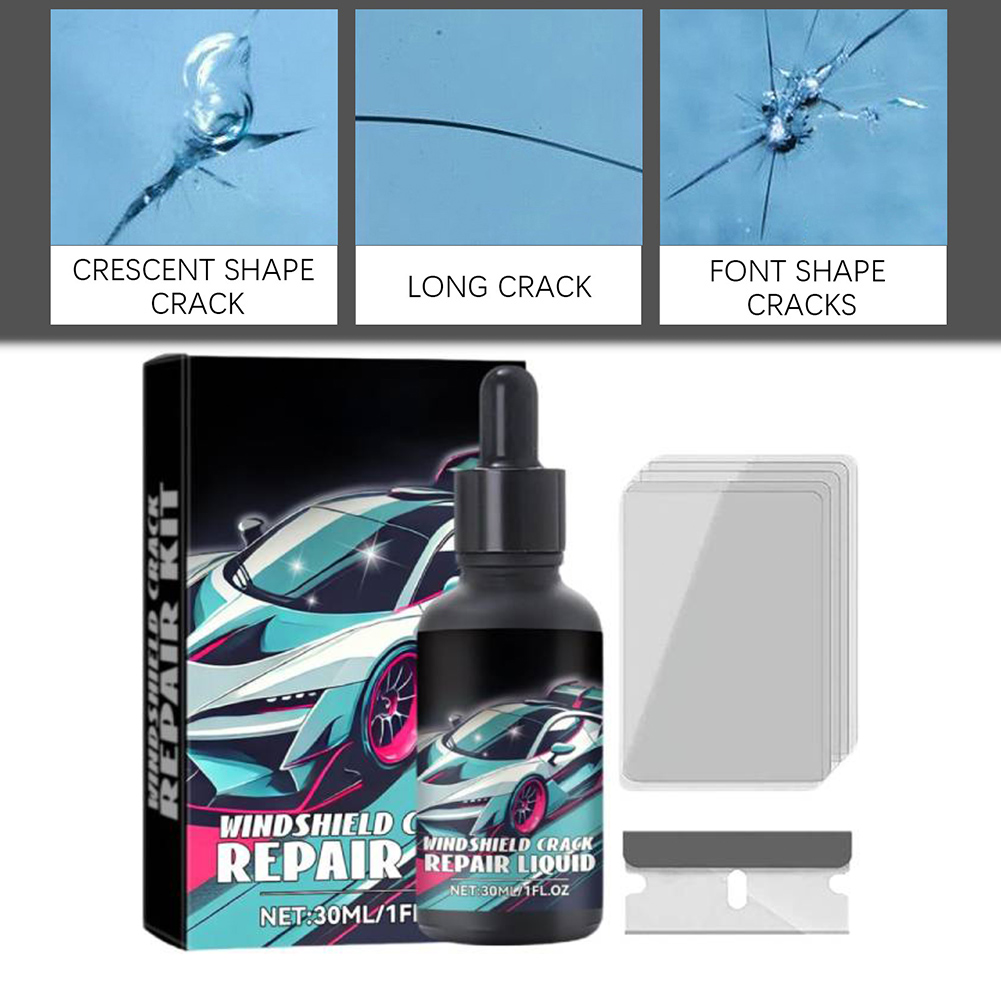 Cracked Glass Scratch Repair K - Liquid Uv Glue Kit incelemesi ve fiyatı