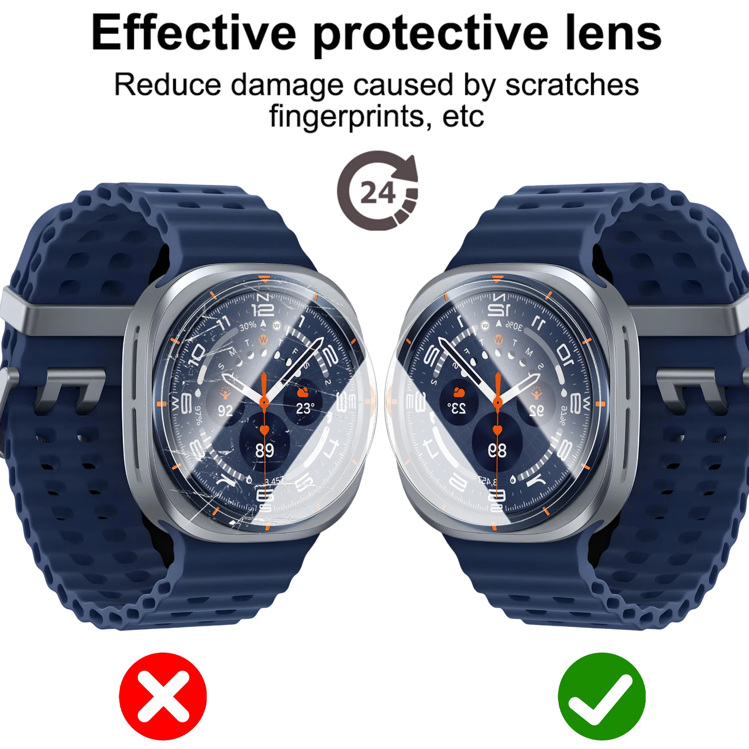For Samsung Galaxy Watch Ultra - Glass Protector Auto incelemesi ve fiyatı