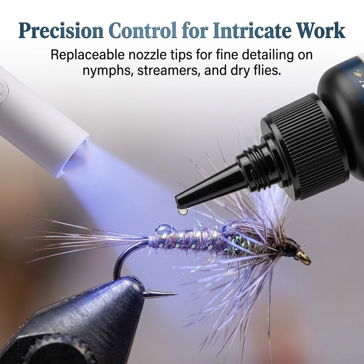 UV Resin Fly Tying Kit with US - Liquid Uv Glue Kit incelemesi ve fiyatı