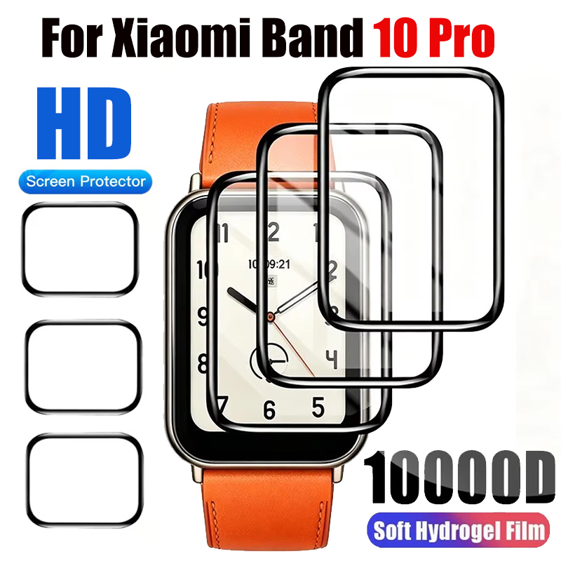 1-5PCS For Xiaomi Mi band 10 P - Smartwatch Screen Film incelemesi ve fiyatı