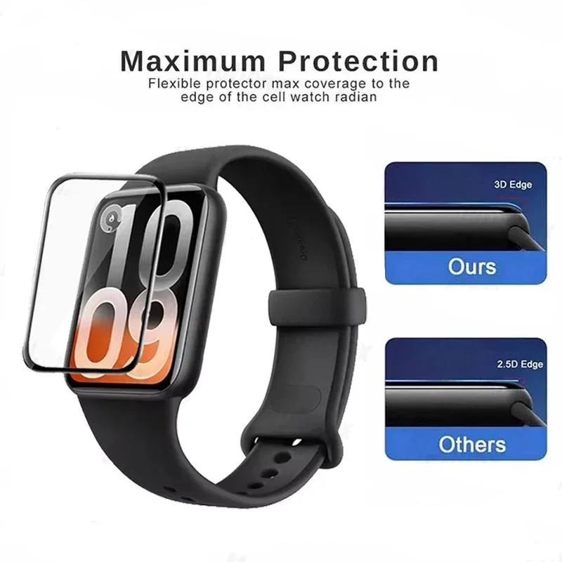 1-5PCS For Xiaomi Mi band 10 P - Smartwatch Screen Film incelemesi ve fiyatı