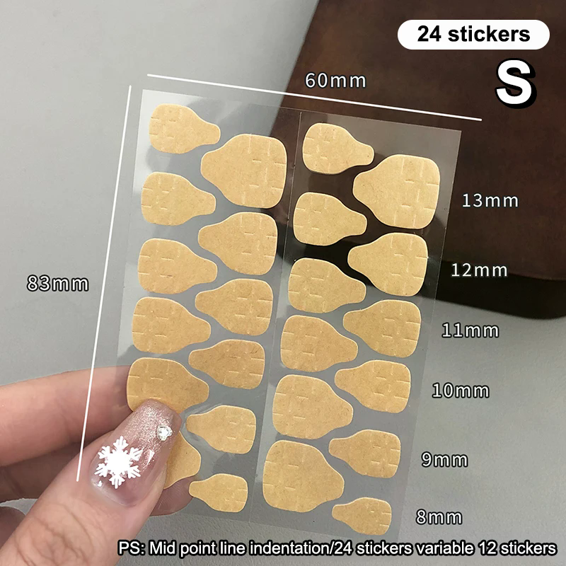 240pcs/10 Sheets Kraft Paper D - Full Cover Adhesive incelemesi ve fiyatı