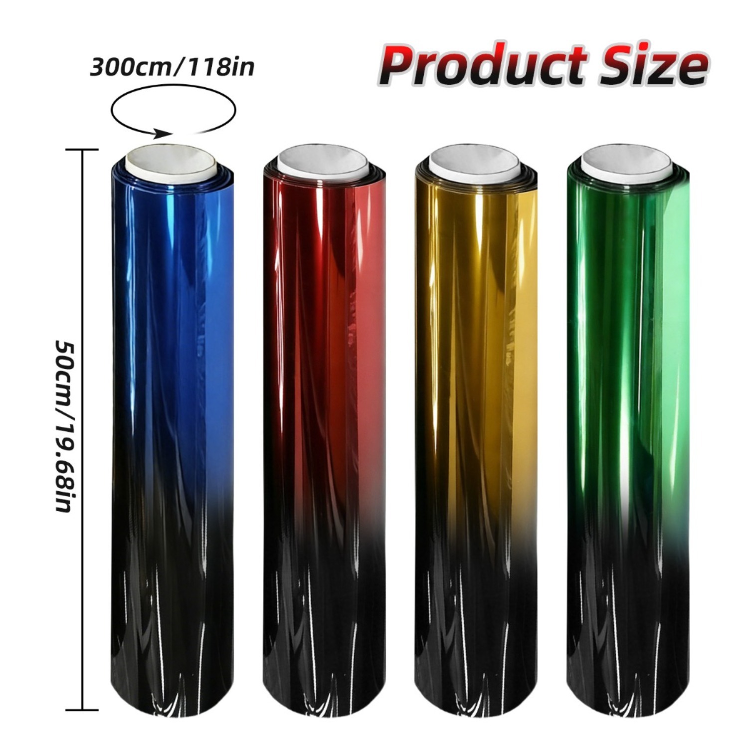 50x300cm Car Window Two-Tone T - Privacy Screen Protector incelemesi ve fiyatı