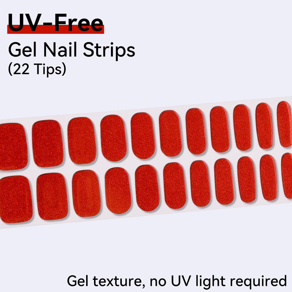 UV-Free Strips Nails Stickers  - Full Cover Adhesive incelemesi ve fiyatı