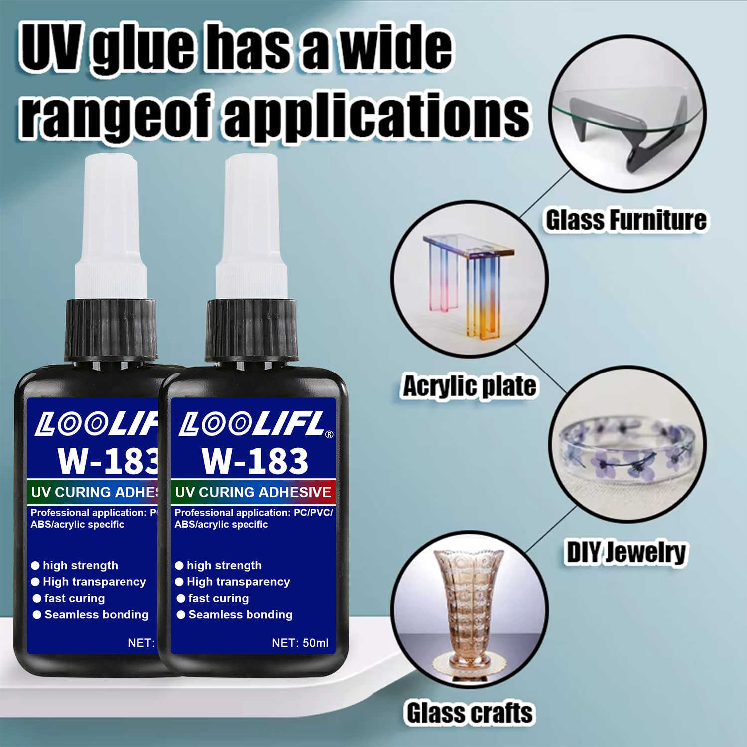Hot Sell UV Hard Resin Adhesiv - Liquid Uv Glue Kit incelemesi ve fiyatı