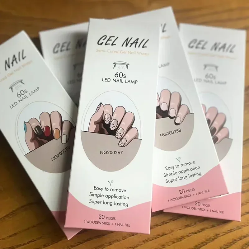 Semi-Cured Gel Nail Strips Pat - Full Cover Adhesive incelemesi ve fiyatı