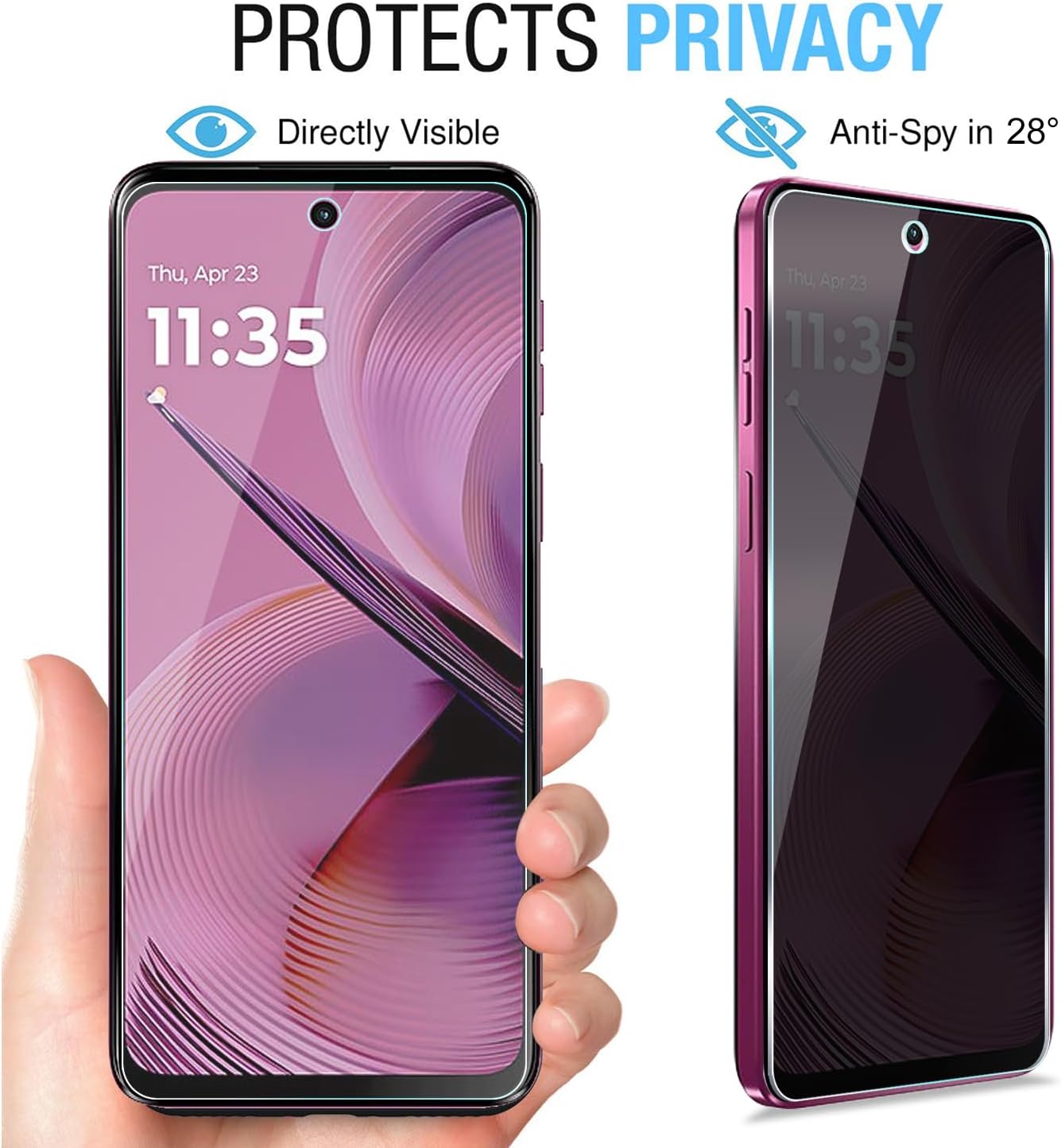 [2 Pack] For Moto G 5G 2025 Pr - Privacy Filter 2Pack incelemesi ve fiyatı