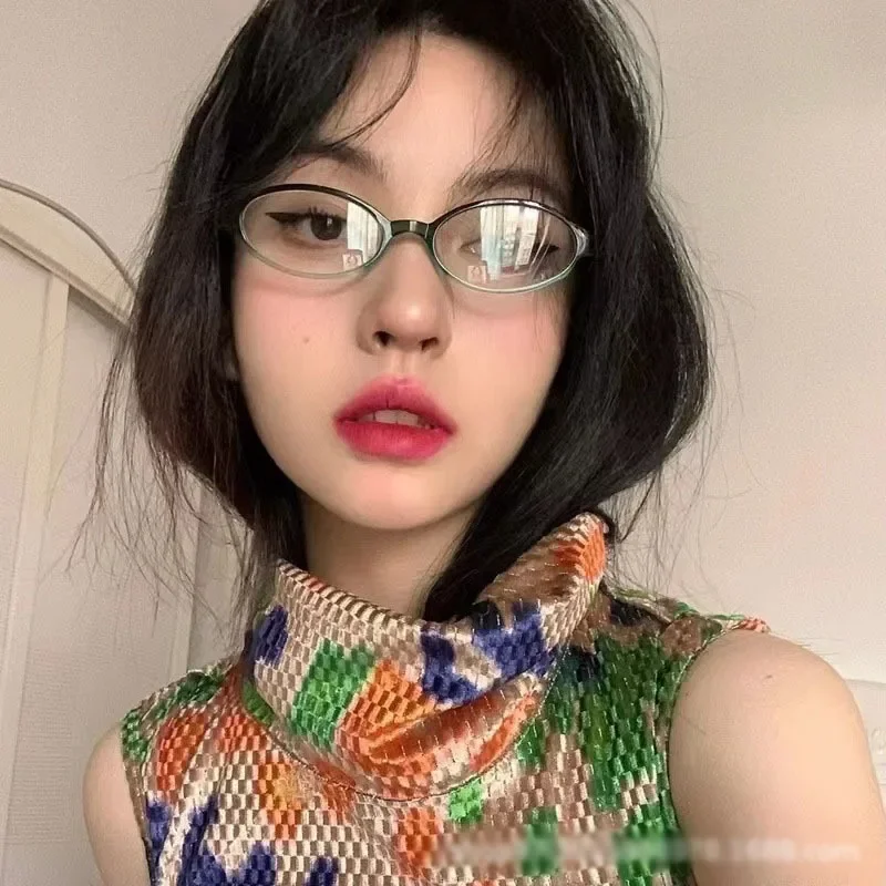 Retro Oval Glasses Women Girls - Anti Blue Light Film incelemesi ve fiyatı