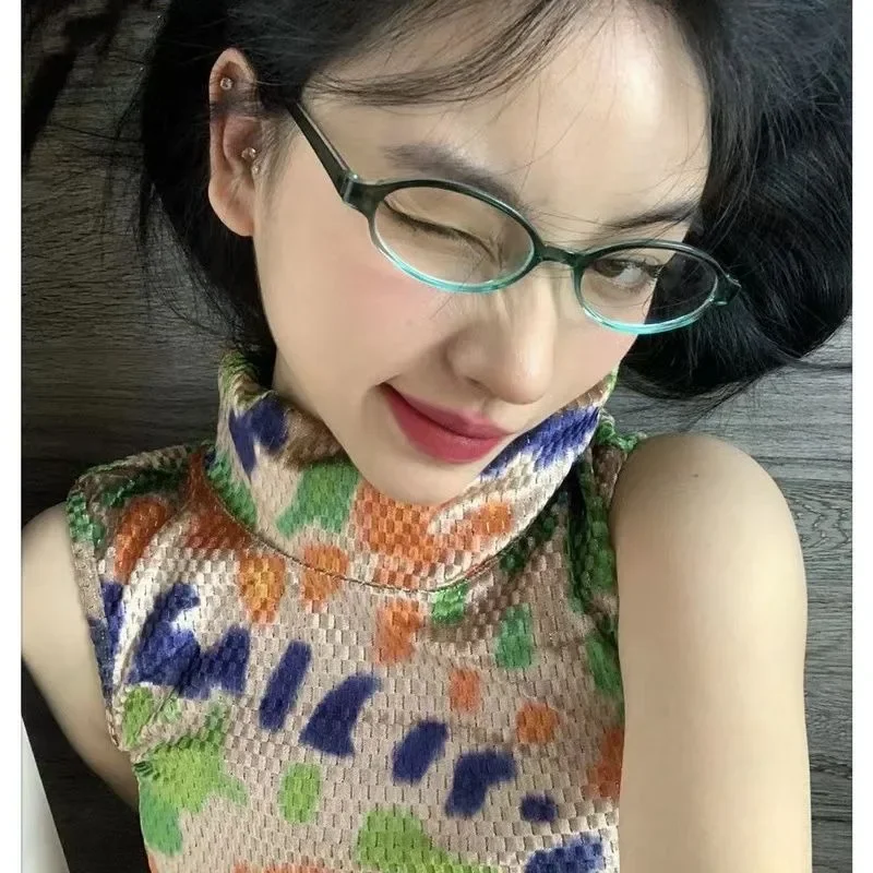 Retro Oval Glasses Women Girls - Anti Blue Light Film incelemesi ve fiyatı