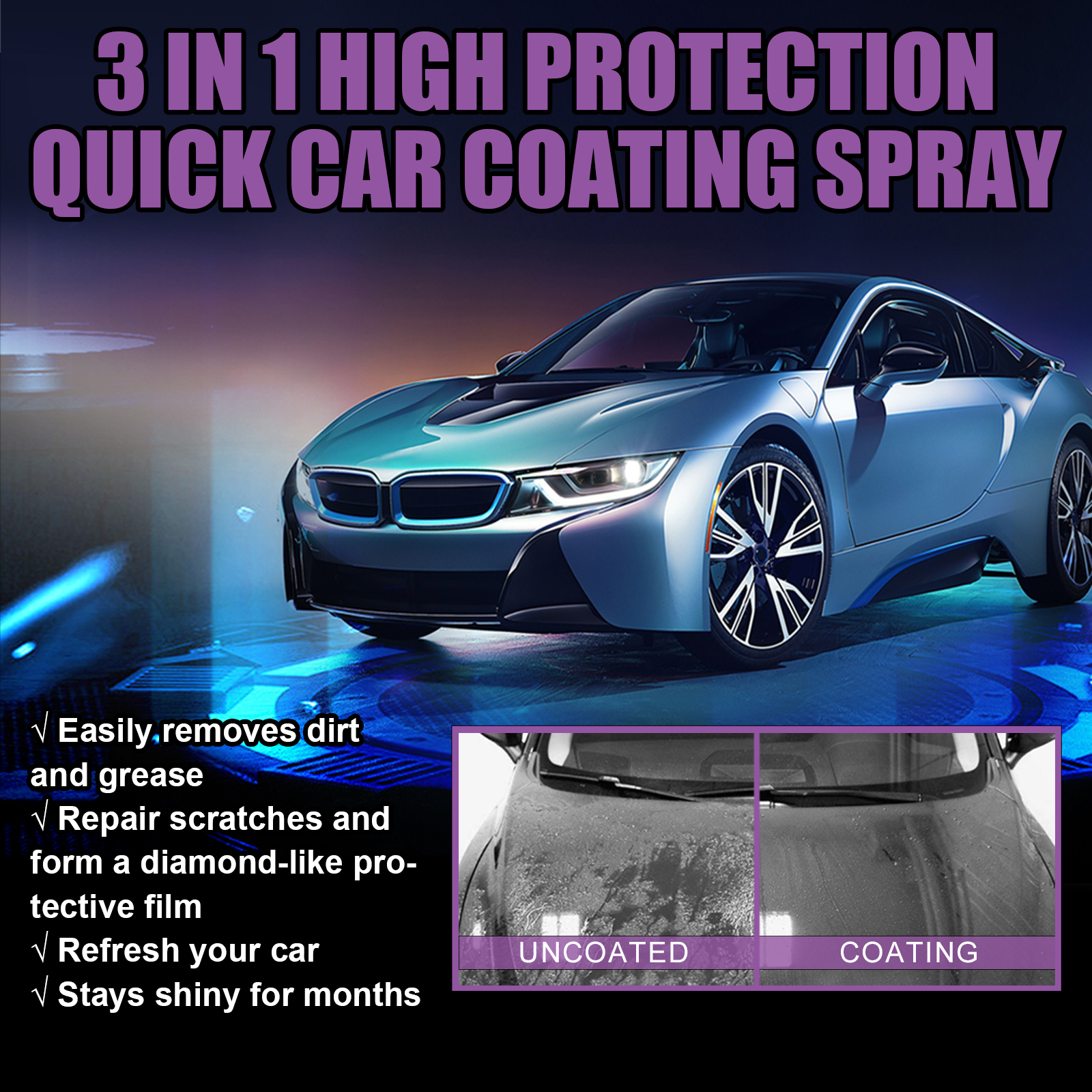 Car Ceramic Nano Coating Liqui - Nano Liquid Coating incelemesi ve fiyatı