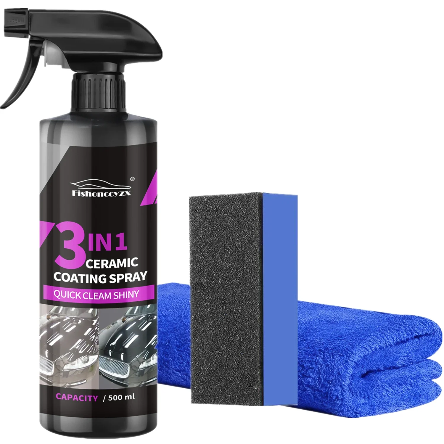 3 in 1 Car Ceramic Liquid Coat - Nano Liquid Coating incelemesi ve fiyatı