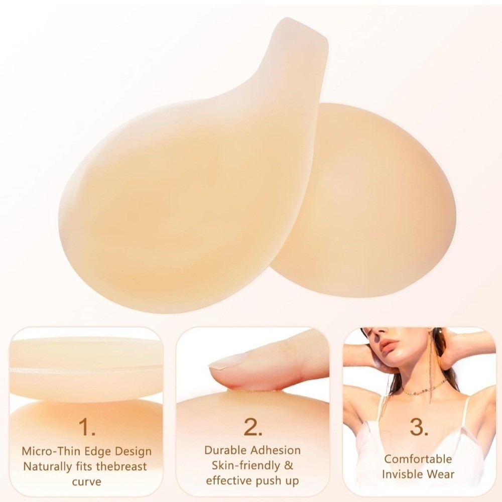 Seamless Silicone Nipple Cover - Full Cover Adhesive incelemesi ve fiyatı