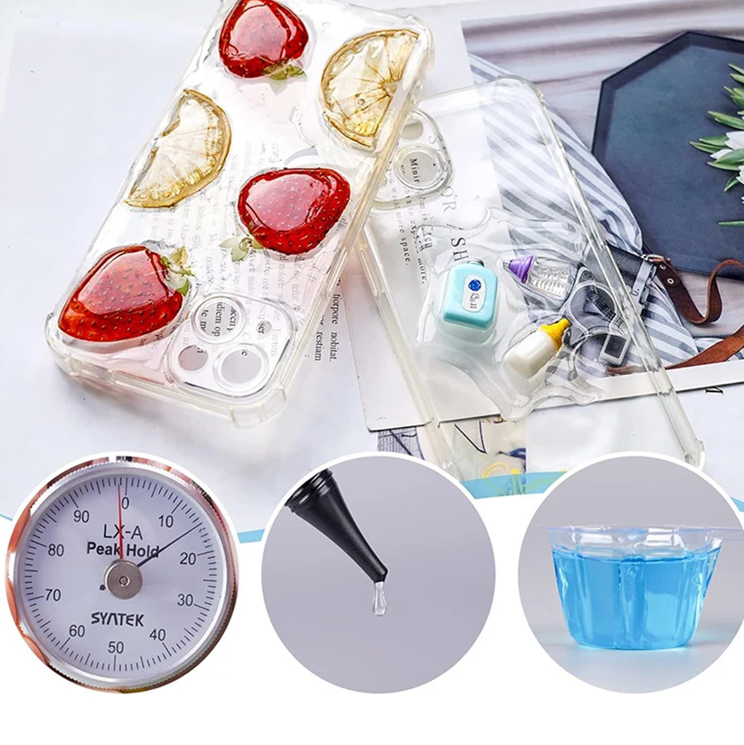 50ml UV Resin Kits With Lamp U - Liquid Uv Glue Kit incelemesi ve fiyatı