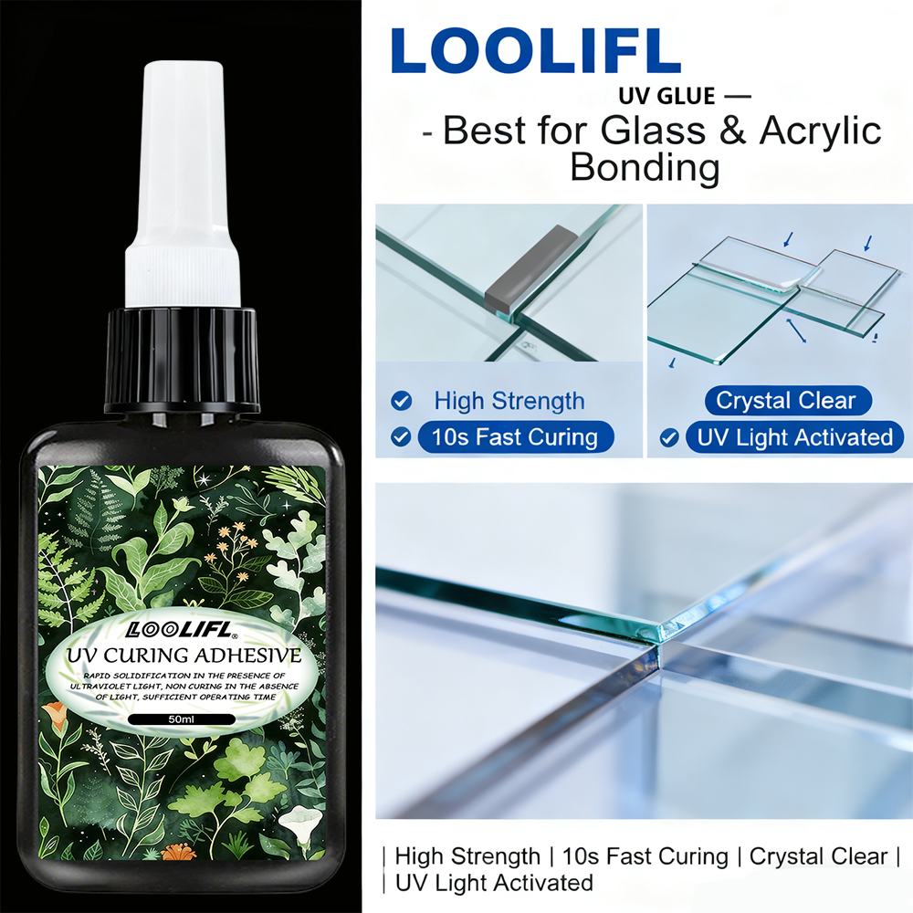 LOOLIFL UV Glue Kit 3 Bottles  - Liquid Uv Glue Kit incelemesi ve fiyatı
